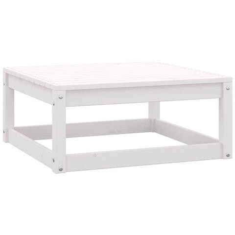 Lusso Casadino -  Set Divani Da Giardino 2 Pz Cuscini Legno Massello Pino Bianco - Foto 8