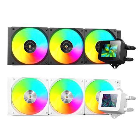 MLVISION360 sistema di raffreddamento per computer Processore Raffreddatore di liquidi tutto in uno 12 cm Nero - Foto 2