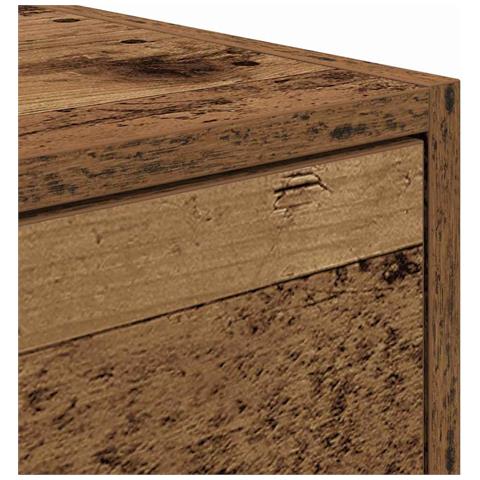 Mobile TV Legno Vecchio 100x31x25,5 cm Legno Ingegnerizzato - Foto 9