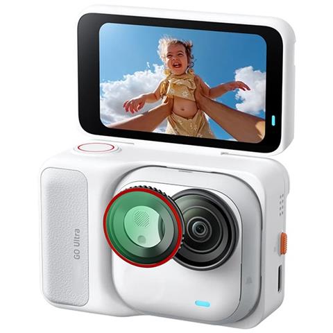 Filtro Cpl Nero Compatibile Con Insta360 Go Ultra - Lente Polarizzante Regolabile Per La Riduzione Dei Riflessi - Foto 1