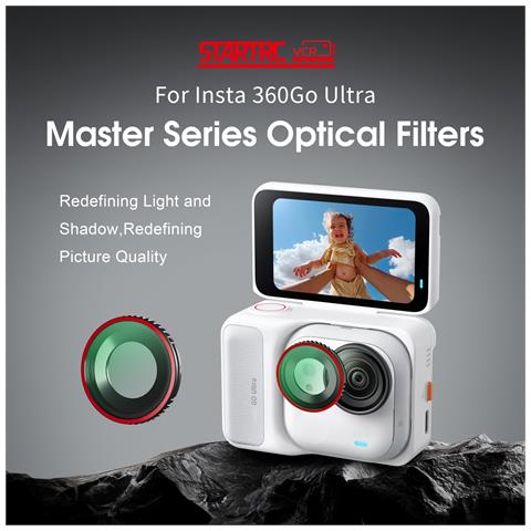 Filtro Cpl Nero Compatibile Con Insta360 Go Ultra - Lente Polarizzante Regolabile Per La Riduzione Dei Riflessi - Foto 7