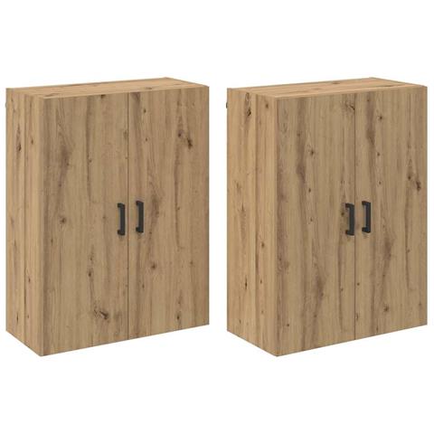 Armadi da Muro 2 pcs rovere artigianale 69.5 x 34 x 90 cm - Foto 1