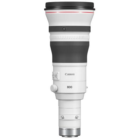 RF 800mm F5.6 L IS USM MILC Obiettivo super-teleobiettivo Nero, Bianco - Foto 1