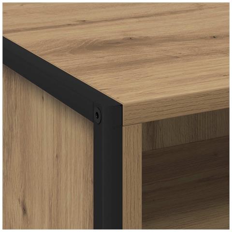 Comodino 2 pcs Rovere Artigianale 50 x 39,5 x 50 cm - Foto 9