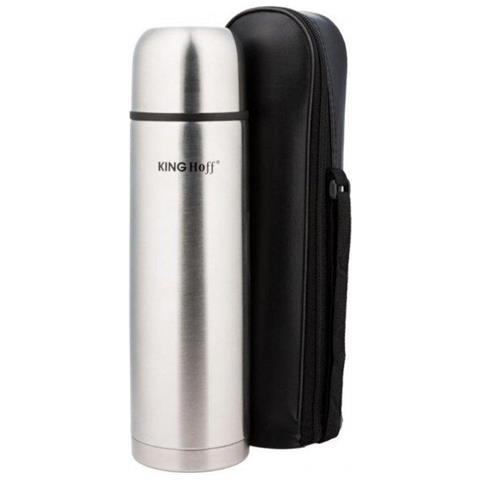 Thermos Kinghoff KH-4052 in acciaio inossidabile con coperchio Click-Clack - Foto 1