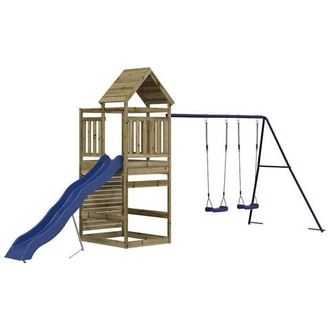 Set da Gioco da Esterno in Legno di Pino Impregnato - Foto 1