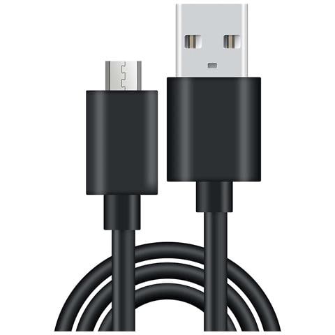 Cavo Usb-a A Micro Usb 1m Serie Must Havz Ricarica E Trasferimento Rapido, Nero - Foto 2