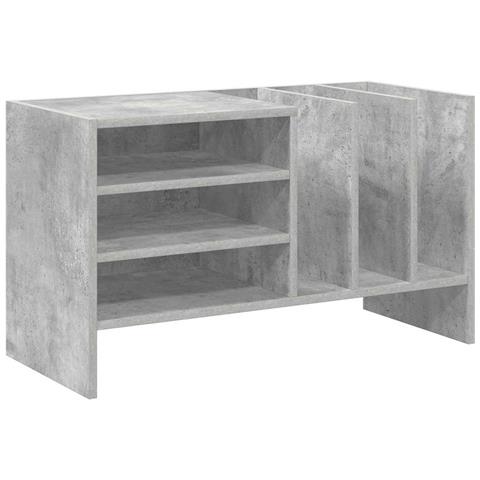 Mobile porta vinili Grigio cemento 78.5 x 35 x 45 cm - Foto 1