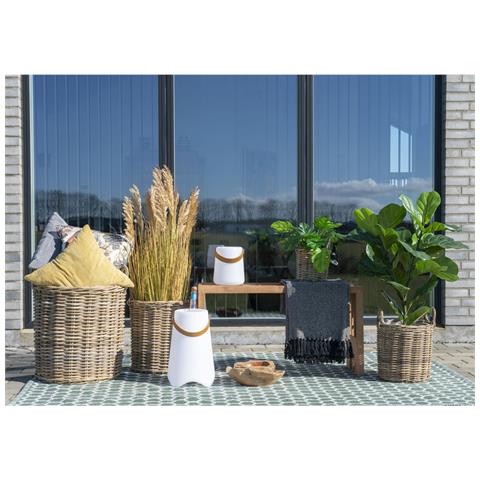 Set Di 4 Cesti Caor In Rattan Kubu Naturale - Misure Assortite - Foto 8