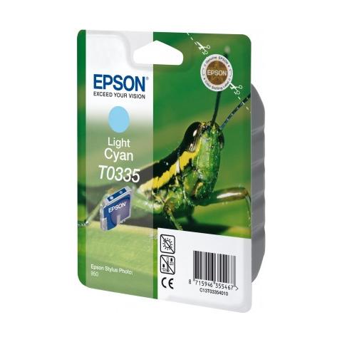 C13T03354010 Cartuccia Ink Originale Ciano Stylus Foto 950/960 Capacità 440 Pagine - Foto 2