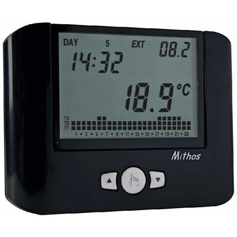 Cronotermostato Da Parete Mithos Nero - Ve312500 - Foto 3