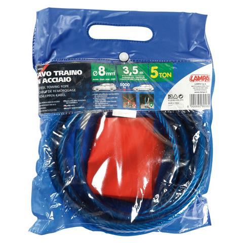 Cavo Traino Acciaio Kg. 5000 - Foto 2