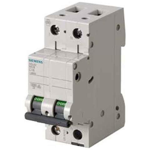 Interruttore Magnetotermico 2p 32a 6ka Tipo C 2 Moduli - Foto 1