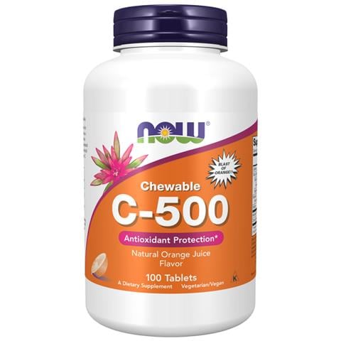 Vitamina C-500 Mg 100 Compresse Masticabili Al Gusto Di Arancia - Foto 2