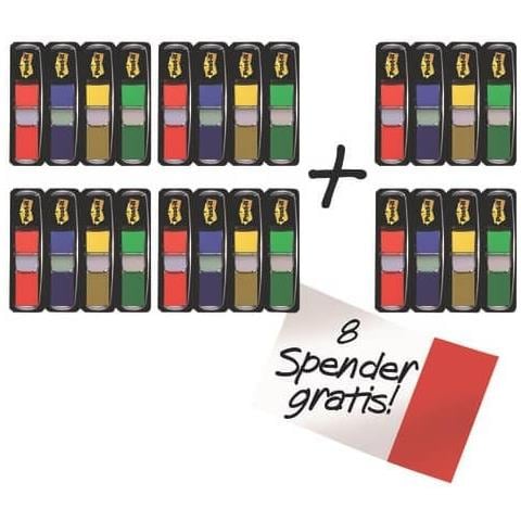 ® Index Mini Con Dispenser Rosso, verde, Blu, Giallo Value Pack 4+2 - 683- 4+2 - Foto 1