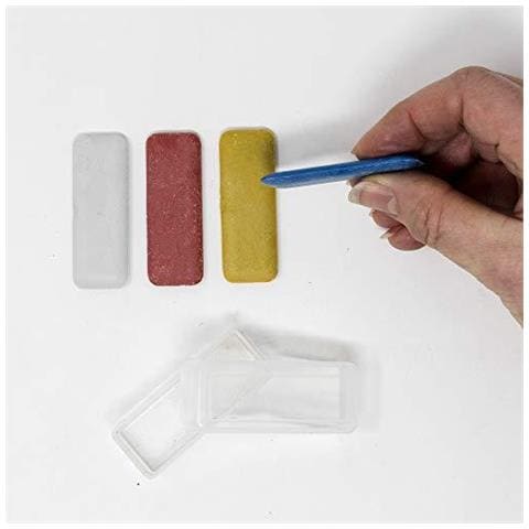 4 Piece Pacchetto - Argilla Based Chalk Situato In 4 Colori - Ideale Per Sartoria Quilting Cucito Lavorazione E Mending - Foto 2