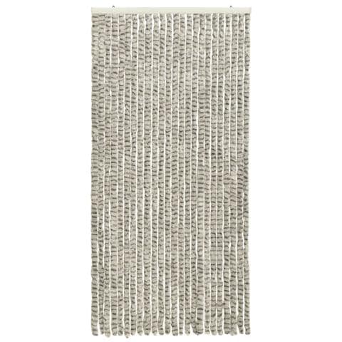 Zanzariera Grigio Chiaro e Grigio Scuro 100x220 cm Ciniglia - Foto 1