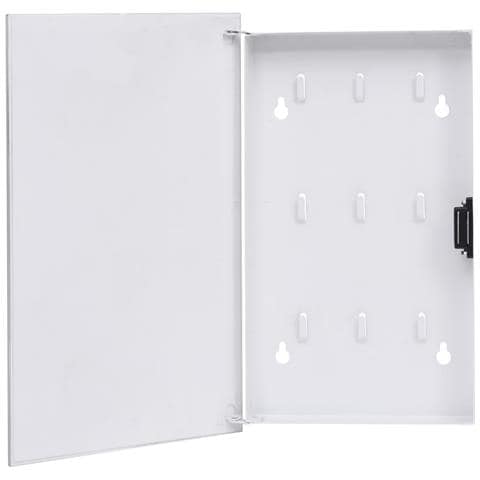 Cassetta Portachiavi con Lavagna Magnetica Bianca 30x20x4 cm - Foto 1