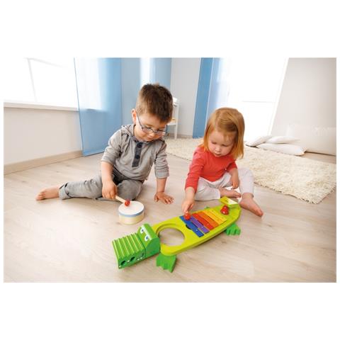 302566 Giocattolo musicale Tamburo, Xilofono giocattolo musicale - Foto 3