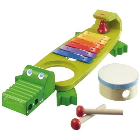 302566 Giocattolo musicale Tamburo, Xilofono giocattolo musicale - Foto 1