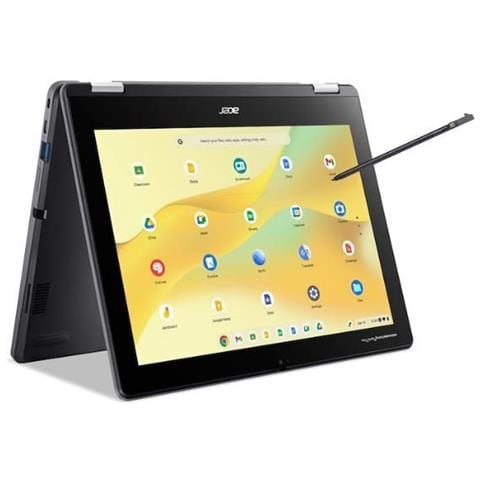 Notebook R856TNTCO-C71K Monitor 12" Touch screen HD Plus Intel® N N100 4 GB RAM 64GB Memoria Flash Intel ® UHD Graphic 2xUSB 3.2-A 2xUSB 3.2-C ChromeOS - Foto 1