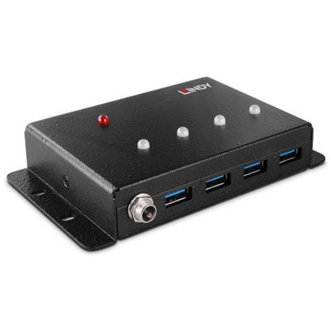 4 PORT USB 3.0 METAL HUB - Foto 1