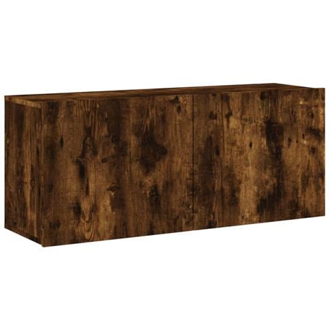 Mobile Tv A Parete Rovere Fumo 100x30x41 Cm - Foto 2