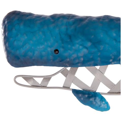 Quadro Balena 46 X 12 Cm Metallo - Foto 2