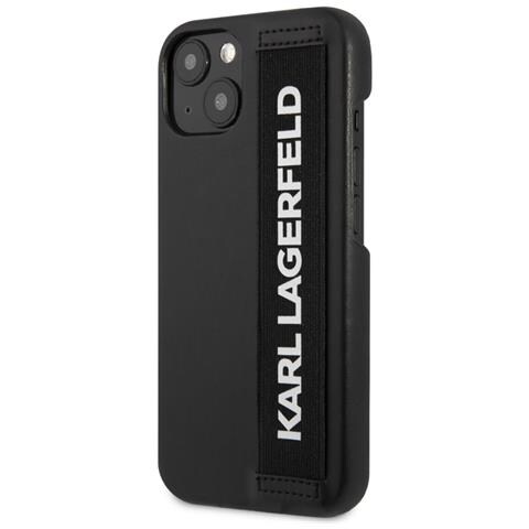 Cover Per Iphone 13 Elastic Strap, Nero - Foto 1