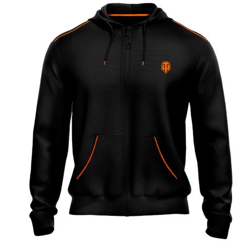 World Of Tanks - Felpa Con Cappuccio Con Zip Base (nero | Xl) - Foto 1
