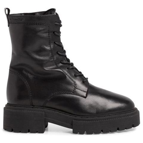 Black Casual Closed Booties Stivaletti Pelle Scarpe Donna Nero Eu 36, 1-26277-29 001 - Foto 1