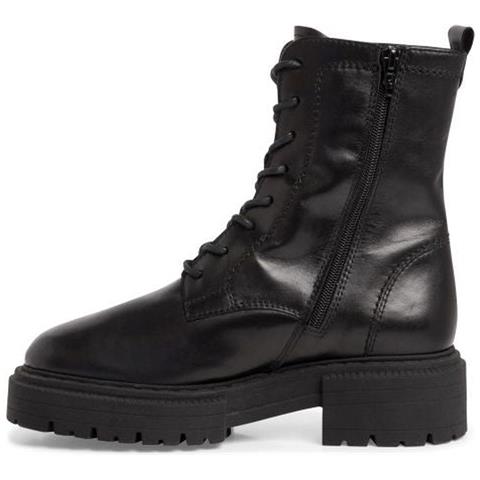 Black Casual Closed Booties Stivaletti Pelle Scarpe Donna Nero Eu 36, 1-26277-29 001 - Foto 3