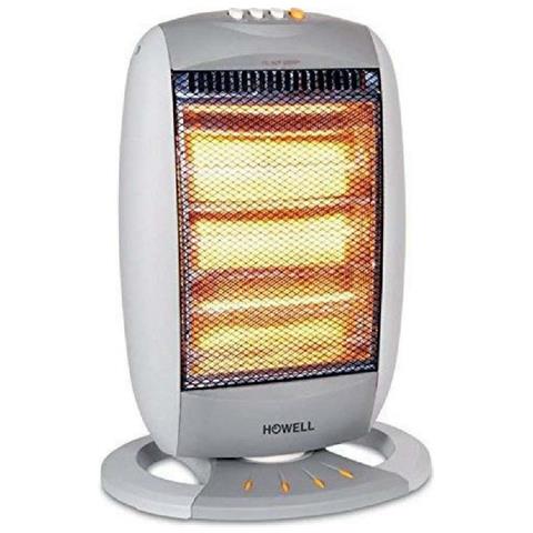 Stufa Alogena Rsa1214 1200w - Oscillante - Bianco - Foto 1