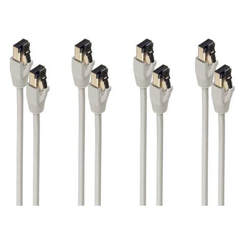 BS08-41050-4 cavo di rete Grigio 5 m Cat8.1 F /FTP (FFTP) - Foto 1