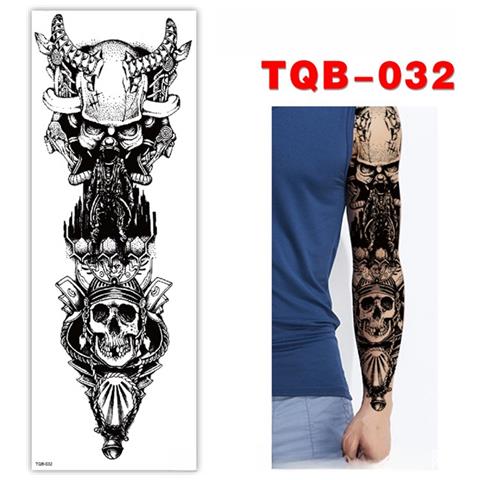 Adesivo Per Tatuaggio Temporaneo A Braccio Intero   3 - Foto 1