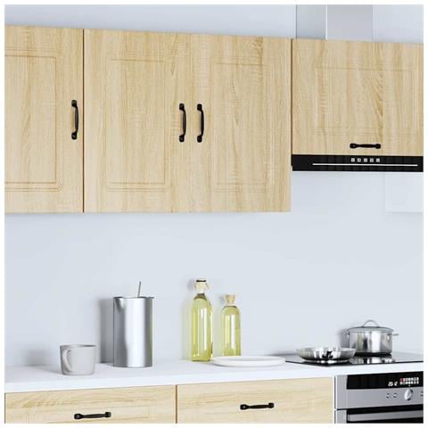 Pensile Da Cucina Kalmar Rovere Sonoma In Legno Multistrato - Foto 2