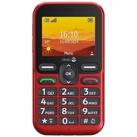 Leva L10 6,1 cm (2.4") 120,7 g Rosso Telefono cellulare basico - Foto 1