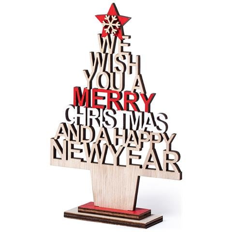 Albero Di Natale Decorativo Sokin. Realizzato In Legno. - Foto 3