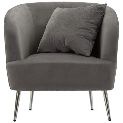 Poltrona Mf313 - Grigio - Legno - 73x66x78 Cm - Foto 2