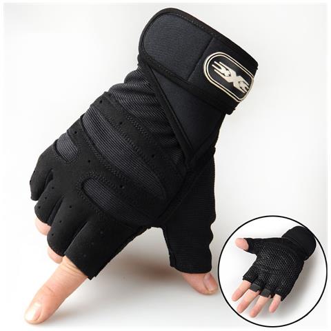 Guanti Da Allenamento - Traspiranti E Confortevoli Black L - Foto 1