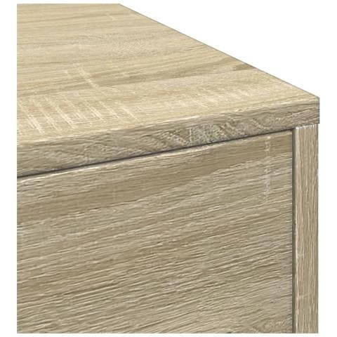 Armadietto da Bagno Stretto con Ruote Rovere Sonoma Truciolato - Foto 9