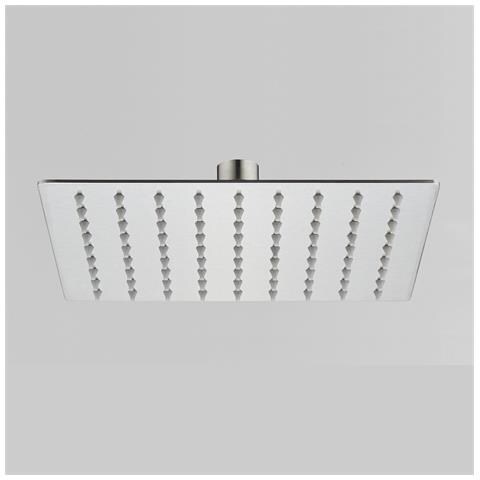 Soffione Doccia Ultraslim Quadrato Acciaio Inox Lucido 25x25 Cm Ibiza - Cromato - Foto 1