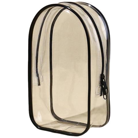 Custodia Trasparente In Pvc: Perfetta Per Bambole Di Cotone, Scatole A Sorpresa, Cosmetici E Articoli Di Cancelleria Black - Foto 1