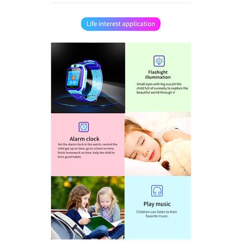 Nikcorp Smartwatch Per Bambini Blu Con Sos E Zone Di Sicurezza - Foto 5