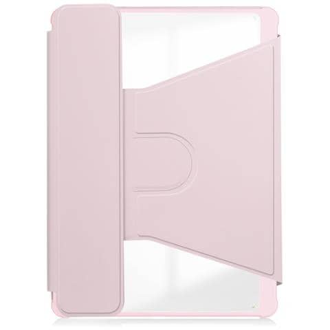 Custodia Con Tastiera Bluetooth Rotante A 360° Compatibile Con Ipad Pro 11 (2018/2020/2021/2022) - Cover In Pelle Pu Rosa - Foto 2