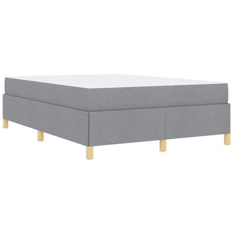 Letto a molle Grigio chiaro e bianco e grigio chiaro - Foto 9