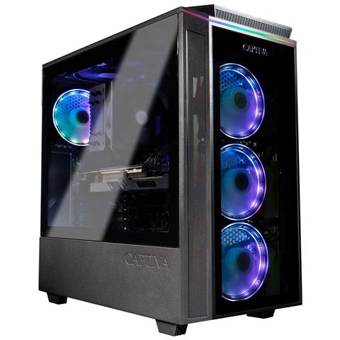 Highend Gaming R89-936 AMD Ryzen™ 7 9800X3D 32 GB DDR5-SDRAM 2 TB SSD NVIDIA GeForce RTX 5070 Windows 11 Home Midi Tower PC Nero - Foto 1