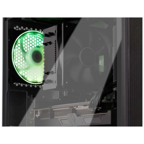 Highend Gaming R89-936 AMD Ryzen™ 7 9800X3D 32 GB DDR5-SDRAM 2 TB SSD NVIDIA GeForce RTX 5070 Windows 11 Home Midi Tower PC Nero - Foto 7
