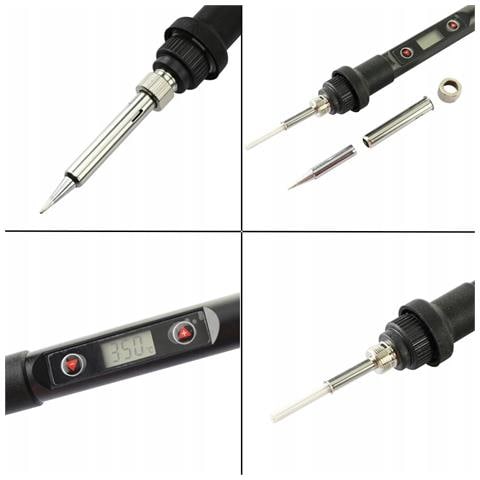 Lutatrice Di Precisione Orange Corso 80w Oc80w - Display, Regolazione Temperatura, Set Con Accessori, Esd Safe - Foto 8