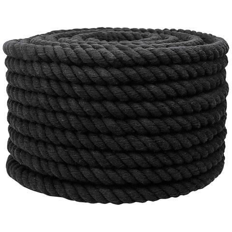Corda Nero 2 x 2 x 5000 cm Cotone - Foto 1